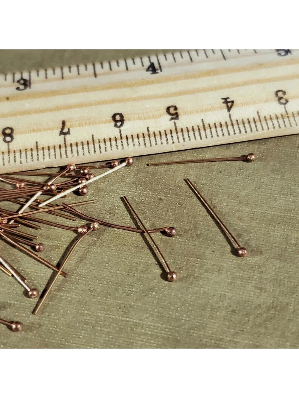 Solid Raw India Copper Handmade 0.75
